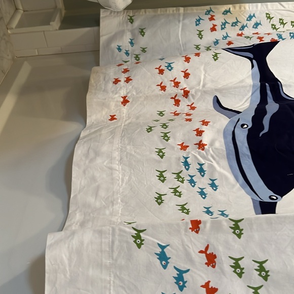 Pottery Barn Kids Shower Curtain Sharks - Picture 5 of 7